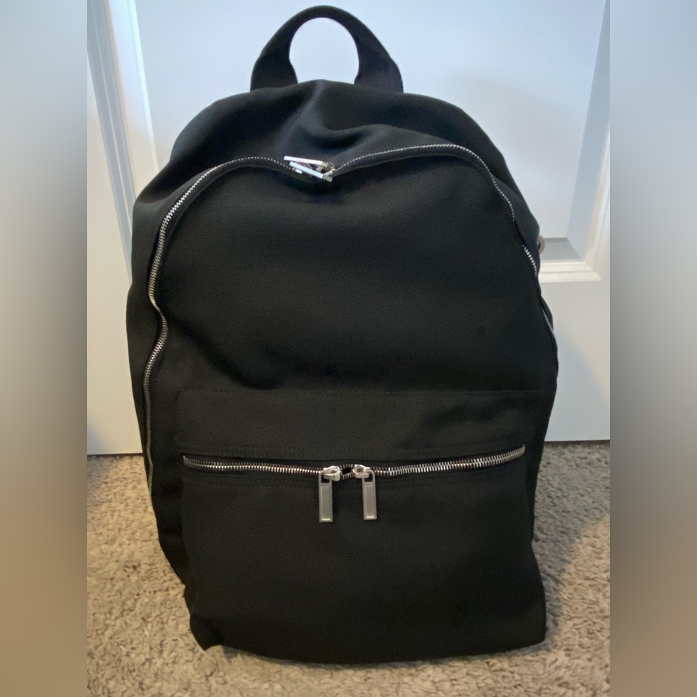 Rick Owens Black Porterville Heavy Cordura Backpack